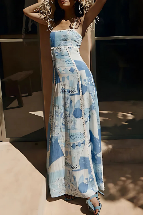 Terra Bloom Maxi Dress