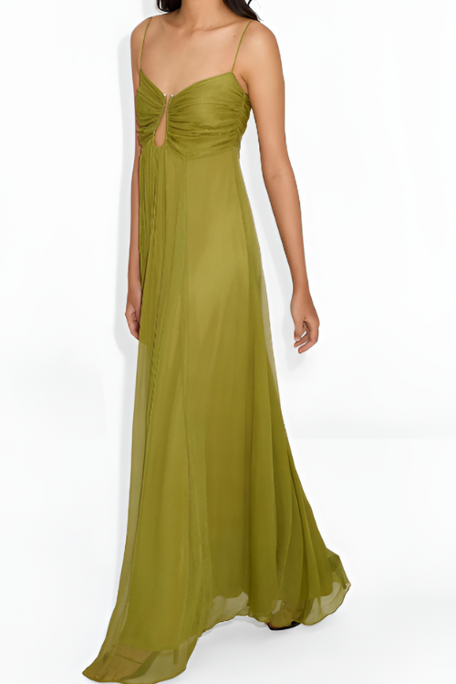 Flow Olive Morea Maxi Dress