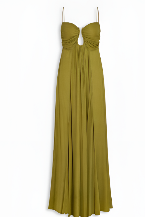 Flow Olive Morea Maxi Dress