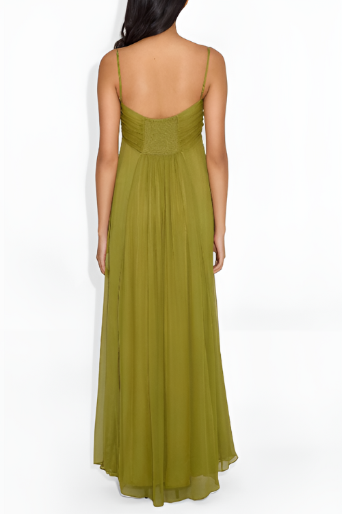 Flow Olive Morea Maxi Dress