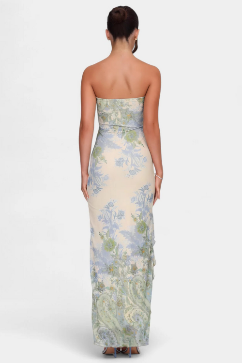 Luxe Phoenix Flow Maxi Dress