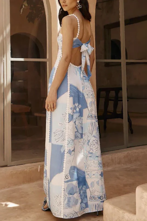 Terra Bloom Maxi Dress