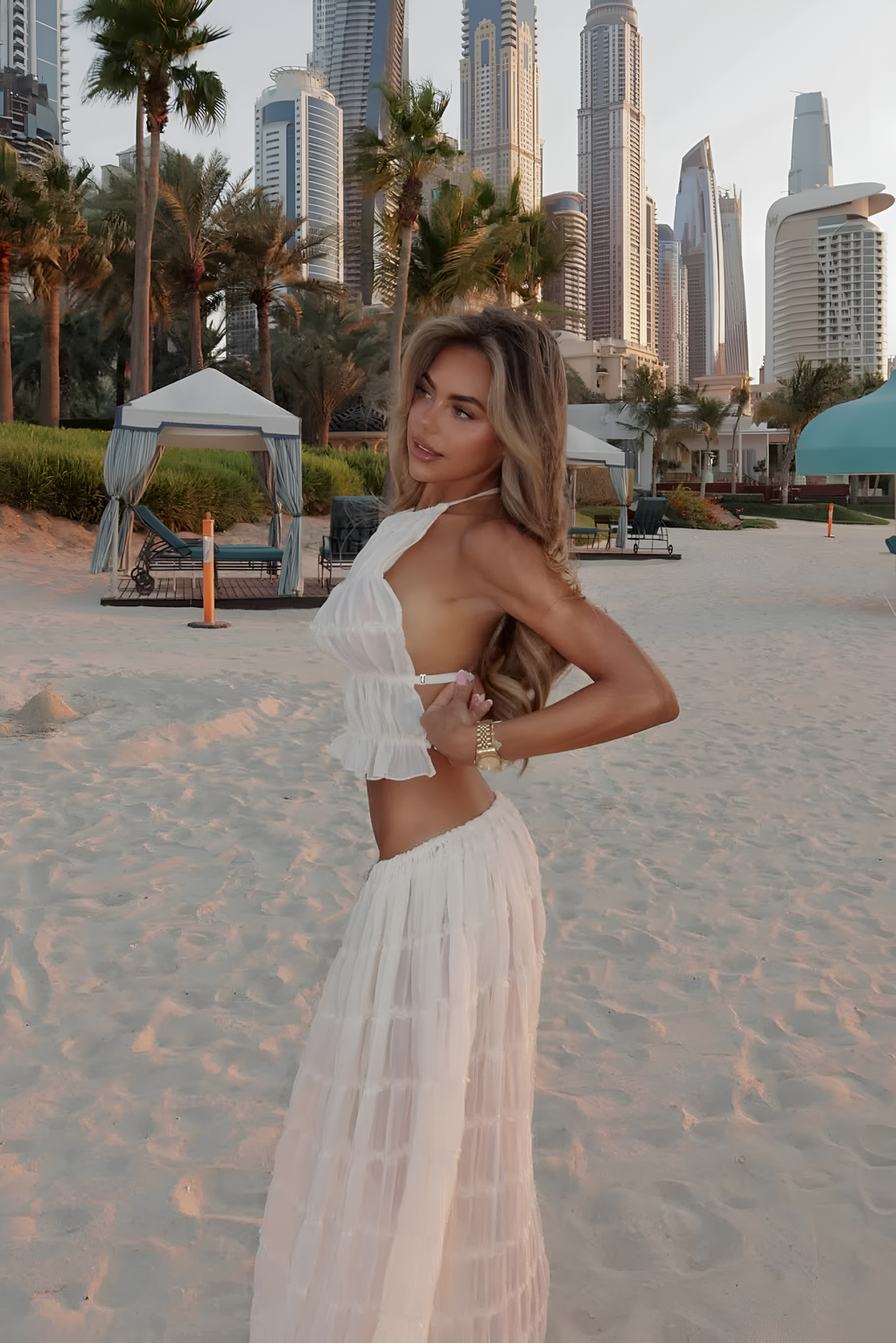 Bohemian Flow Ruffle Ensemble